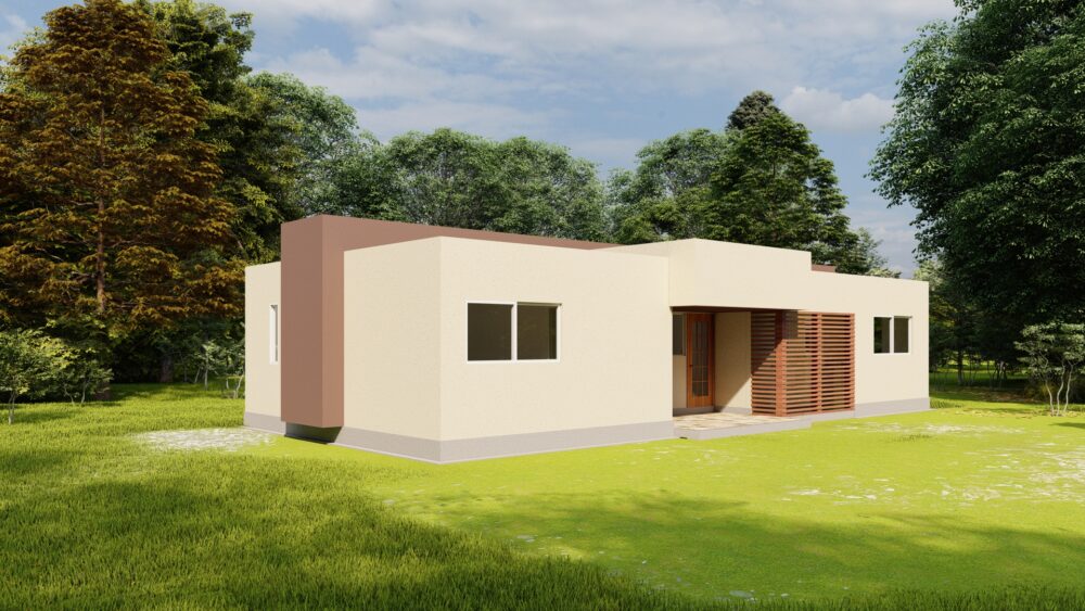 Casa Moderna Económica - Imagen 2