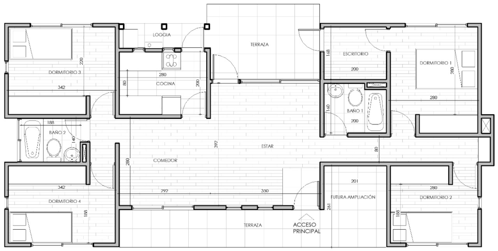 Casa Moderna Económica - Imagen 5